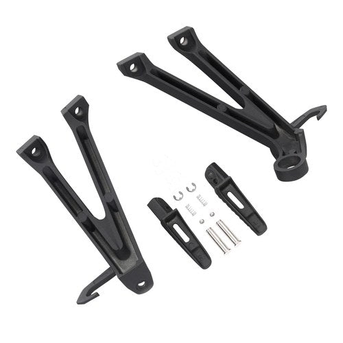 Aluminum Rear Passenger Foot Pegs Brackets Fit For Suzuki Gsxr 600/750 2011-2025