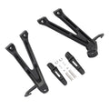 Aluminum Rear Passenger Foot Pegs Brackets Fit For Suzuki Gsxr 600/750 2011-2025