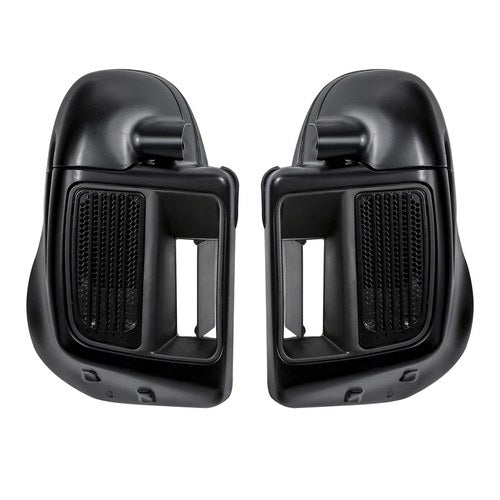 Lower Vented Fairings Fit For Harley Touring Road Street Glide 14-23 Black Denim