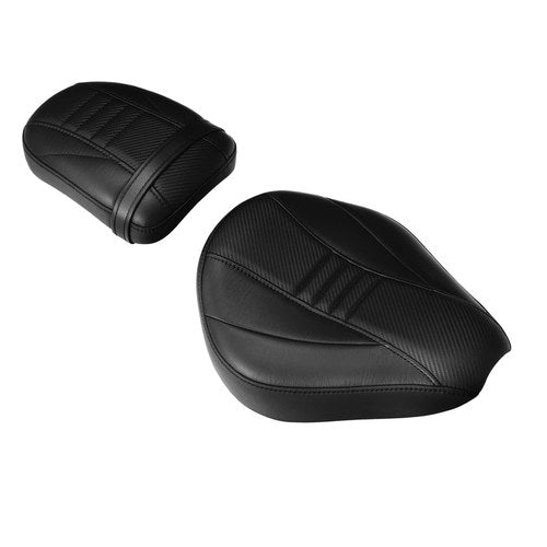 Front Driver & Rear Passenger Seat Fit For Honda Rebel CMX300 2017-2024 Black