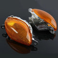 Orange Lens Front Turn Signal Lights Fit For Suzuki Hayabusa GSXR1300 1999-2007