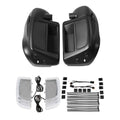 Lower Vented Fairing & Turn Signals Light Fit For Harley Road King Glide 14-23