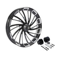 21''X3.5'' Front Wheel Rim Hub Single Disc Fit For Harley Davidson Touring 08-23