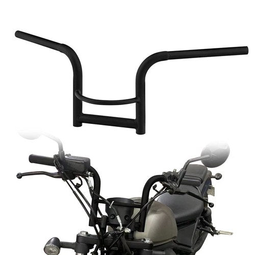 Black 8.66'' Rise Ape Hanger Handlebar Fit For Honda Rebel 300 CMX300 2017-2024