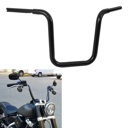 14" Rise Ape Hanger 1-1/4" Handlebar Fit For Harley Softail Low Rider Breakout