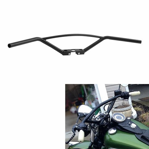 Black Speedster Handlebar Handle Bar Fit For Harley Davidson EL FL WL G UL Model