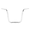 Chrome 1.25” Rise 18" Ape Hanger Handlebar Fit For Harley Softail Springers
