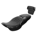 Driver Passenger Seat Backrest Pad Fit For Harley Street Glide Road King 14-23