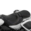 Black Driver Passenger Pillion Seat Fit For Harley Street Road Glide 2009-2023
