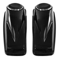 Vivid Black 6.5" Saddlebags Speaker Lids Fit For Harley Touring Road King 14-23