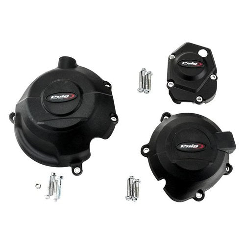 For Kawasaki Z900 2017 Puig Black Engine Protective Cover