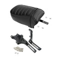 Passenger Pillion Seat & Foot Pegs Fit For Harley Sportster Iron 883 1200 16-22