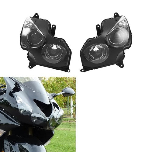 Headlight Assembly Fit For Kawasaki Ninja ZX14R ZZR1400 2006-2011 2010 2009 2008