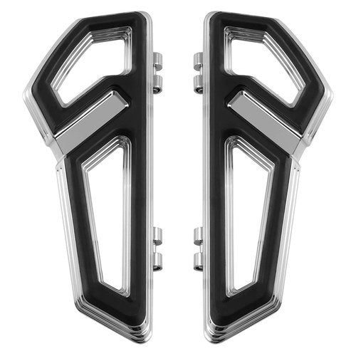 Rider Driver Floorboard Footboard Fit For Harley Street Road Glide 00-Up Softail