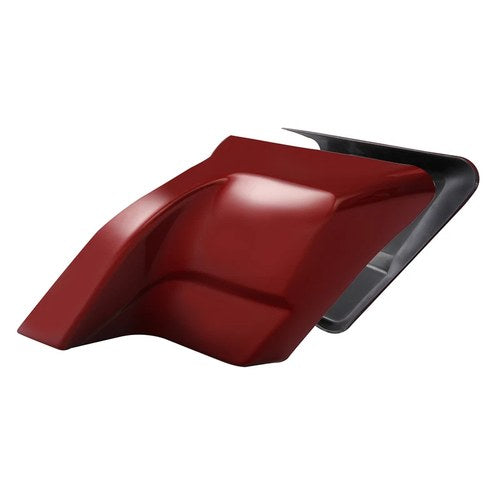 Stretched Extended Side Cover Fit For Harley Street Road Glide 14-24 Wicked Red