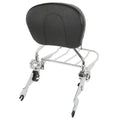Chrome Backrest Sissy Bar & Luggage Rack Fit For Harley Touring 2009-2025 2024