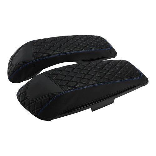 Pair Saddlebags Lid Covers Fit For Harley Touring Street Road Glide 2014-2024