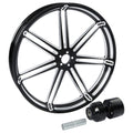 23"x3.5'' Front Wheel Rim Hub Single Disc Fit For Harley Street Glide 1997-2021
