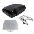 Razor Trunk w/ Mount Rack Plate Fit For Harley Touring Street Road Glide 09-13