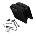 5" Stretched Saddlebags Conversion Bracket Fit For Harley Softail 1984-2017 2016