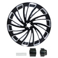 26x3.5" CNC Front Wheel Rim Hub Single Disc Fit For Harley Touring 1997-2021