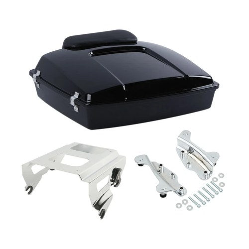 Razor Trunk Pad Solo Mount Rack Docking Hardware Fit For Harley Touring 09-13