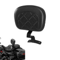 Driver Rider Backrest Pad Fit For Harley Touring Road King Electra Glide 09-23