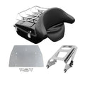 Chopped Trunk Backrest Mount Rack Plate Fit For Harley Road Glide King 2009-2013