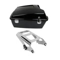 Chopped Trunk 2-Up Mount Rack Fit For Harley Touring Electra Street Glide 09-13
