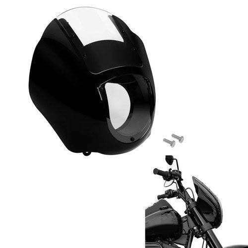 Clear Quarter Fairing Windshield Fit For Harley Sportster XL1200 XL883 1988-2022