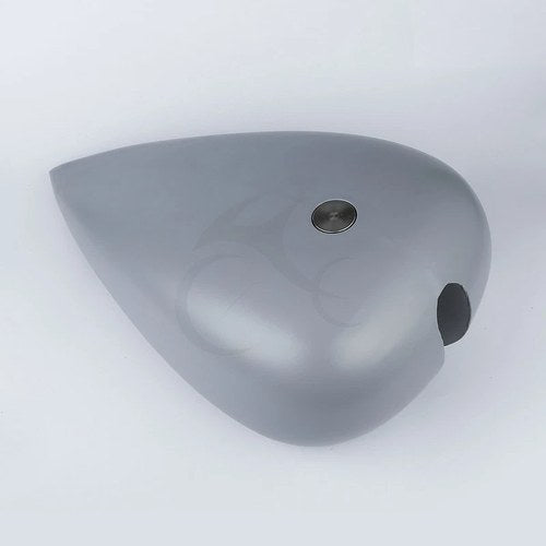 Unpainted 5" Stretched 4.7 Gallon Gas Fuel Tank Fit For Harley Custom Chopper