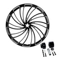 30x3.5" Front Wheel Rim Hub Single Disc Fit For Harley Road Street Glide 97-21