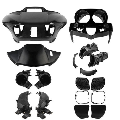 Front Fairing Air Duct Glove Box Speaker Grill Fit For Harley 15-23 Road Glide