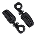 Matte Black 1.25" 1-1/4" Highway Guards Bar Foot Pegs Universal Fit For Harley