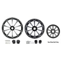21x3.5'' + 18x5.5'' Wheel Rim Hub Belt Pulley Fit For Harley Touring 1997-2008