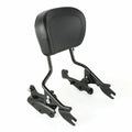 Backrest Sissy Bar + 4 Point Docking Hardware Kit Fit For Harley Touring 09-13