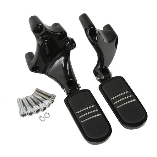Passenger Foot Pegs Mount Brackets Fit For Harley Sportster XL1200 XL883 14-2022