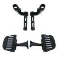Passenger Footboards 1 1/4" Foot Pegs Fit For Harley Touring Street Glide 93-up