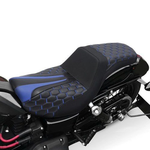 Two Up Driver Passenger Seat Fit For Harley Dyna Street Bob Low Rider 2006-2017