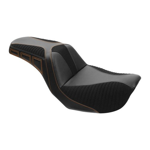 Driver Passenger Seat Fit For Harley Dyna Fat Bob Street Bob Low Rider 2006-2017