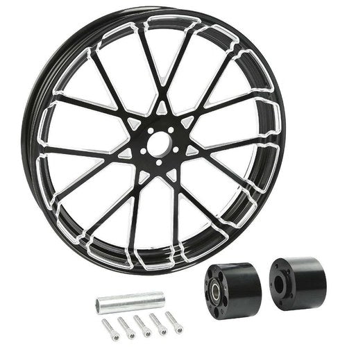 21"X3.5'' Front Wheel Rim Hub Dual Disc Fit For Harley Road Glide King 1997-2021