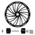 30" Front Wheel Rim Hub Dual Disc Fit For Harley Electra Road Glide 1997-2008
