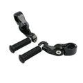 Highway Short Angled Foot Pegs W/ Mount Fit For Harley Touring 1-1/4" 1.25'' Bar