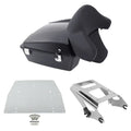 10.7'' Chopped Trunk Pad Mount Rack Plate Fit For Harley Touring Model 2009-2013