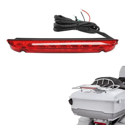 Motorcycle Luggage Rack LED Tail Brake Light Fit For Harley Touring 1993-2013