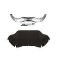 9.5'' Windshield Windscreen & Trim Set Fit For Harley Road Glide Fltrx 2004-2013