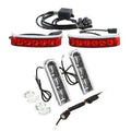 Saddlebag LED Insert Support Brake Turn Light Fit For Harley Touring Glide 14-up
