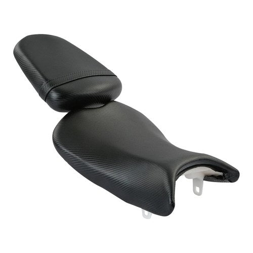 Rider Driver & Passenger Seat Fit For Suzuki GSXR600 GSXR750 2006-2007 Black