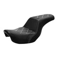 Driver & Passenger Seat Fit For Harley Dyna Low Rider Street Bob Fat Bob 06-17