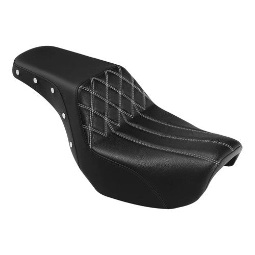 Driver Passenger Seat Fit For Harley Street Bob Low Rider Wide Glide 2006-2017